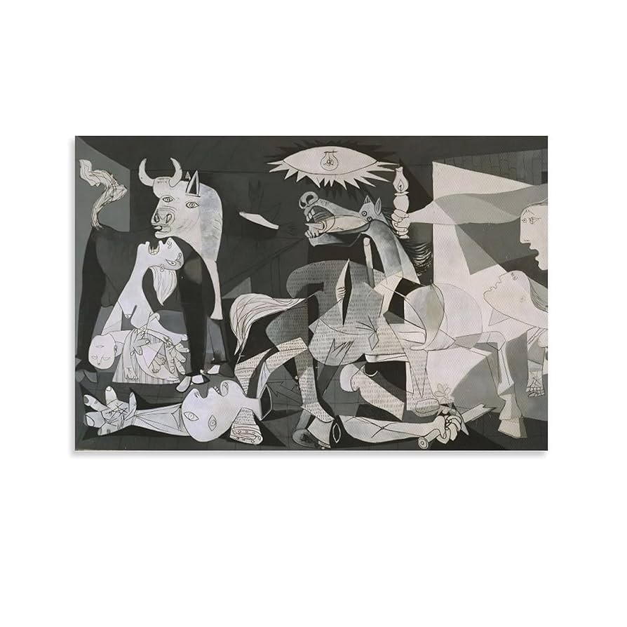 ピカソ絵画   壁掛け 楽天市場】絵画 ピカソ 【ゲルニカ】 インテリア 額入り 壁掛け